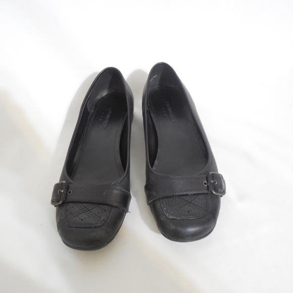 Covington Shoes - Covington Women's Black Leather Shoes
